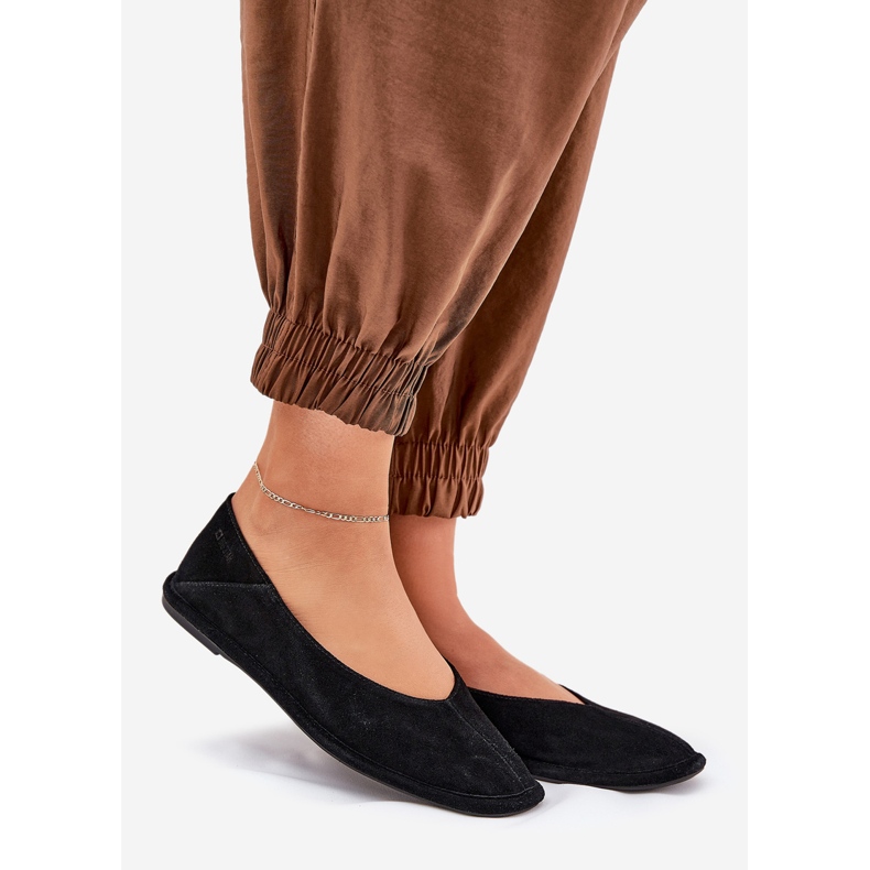 Ballerinas de gamuza femenina Big Star RR274080 Negro 1 Ballerinas de gamuza femenina Big Star RR274080 Negro 1