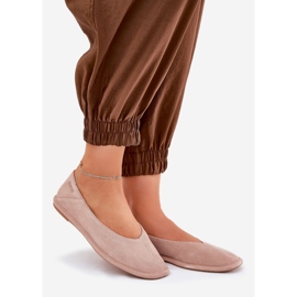 Ballerinas de gamuza femenina Big Star RR274081 Pink rosado 1 Ballerinas de gamuza femenina Big Star RR274081 Pink rosado 1