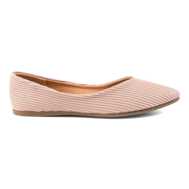 Bailarinas de mujer de textil Vinceza beige 1
