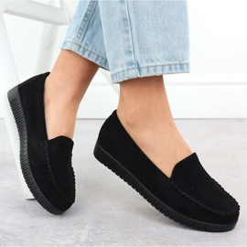 Mocasins abrework looms negros potocki 25-11316 4