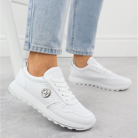 Zapatos deportivos femeninos Potocki blanco Py16342 5