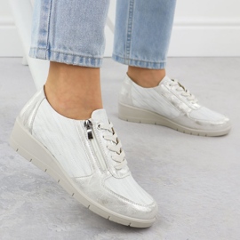 Zapatos de servicio para Silver Sabatina LH01 plata 5