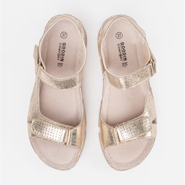 Goodin Sandalias de mujer Golden Classic Women dorado 3