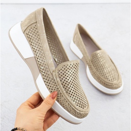 Zapatos Openwork para mujeres en la plataforma dorada Sergio Leone 094H dorado 1