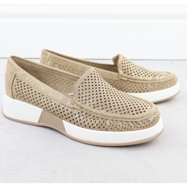 Zapatos Openwork para mujeres en la plataforma dorada Sergio Leone 094H dorado 2