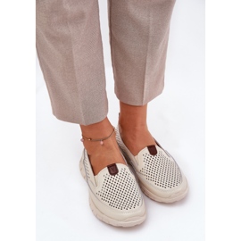 Openwork Vinceza 95336 ballerinas naturales beige 5