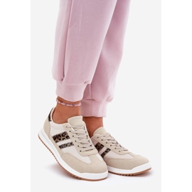 Evento Zapatillas de deporte femeninas con beige de leopardo de gamuza ecológica 1 Evento Zapatillas de deporte femeninas con beige de leopardo de gamuza ecológica 1
