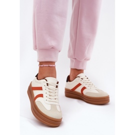 Evento Zapatillas con Plataforma para Mujer, Beige 2 Evento Zapatillas con Plataforma para Mujer, Beige 2