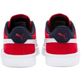 Puma Smash v2 Buck Zapatos de alto riesgo 365182 07 rojo 3