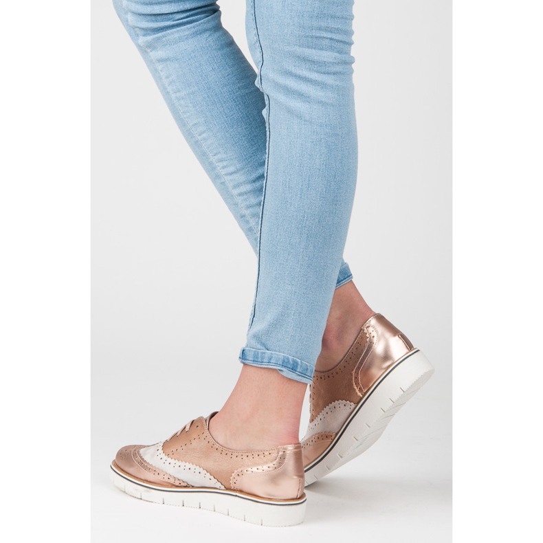 Kylie Zapatos rosas con cordones 1