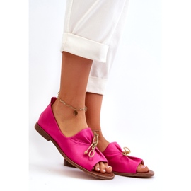 Zazoo 2660 Bailarinas Mujer Piel Fucsia rosado 1