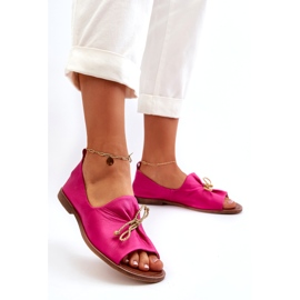 Zazoo 2660 Bailarinas Mujer Piel Fucsia rosado 2
