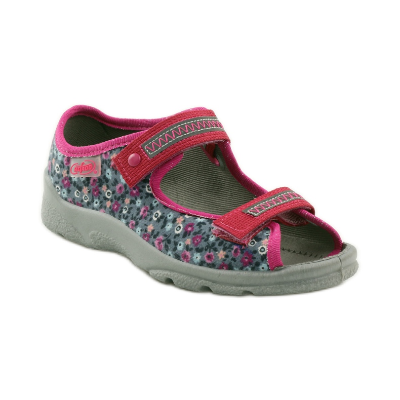 Sandalias niña Befado 969x119 prado azul marino rosa gris 1