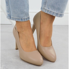 Coffe Sergio Leone 1457 Tacones beige 6