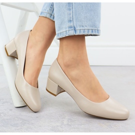 Bombas en el Begio Sergio Leone PB291 beige 4