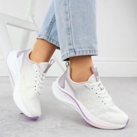 Zapatos deportivos femeninos para correr White Big Star RR274A161 blanco 4