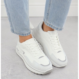 Big Star Zapatos deportivos femeninos blancos grandes estrellas rr274a213 6