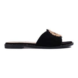 Goodin Pantuflas mujer ante negro 4