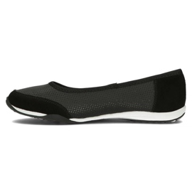 Filippo Zapatillas de deporte de cuero DP142/24 BK Negro perforado blanco 6