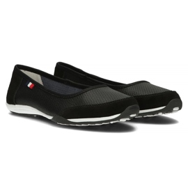 Filippo Zapatillas de deporte de cuero DP142/24 BK Negro perforado blanco 7