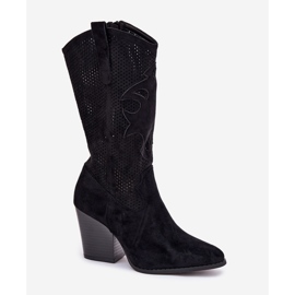 Botas abiertas en la publicación S.Barski HY51-606 Negro 4