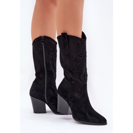 Botas abiertas en la publicación S.Barski HY51-606 Negro 3