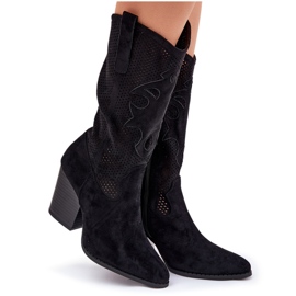 Botas abiertas en la publicación S.Barski HY51-606 Negro 9