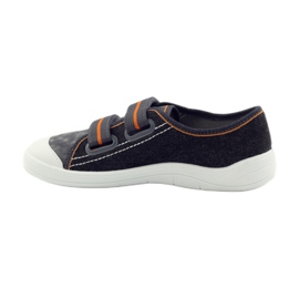 Zapatillas zapatillas de deporte de los niños nabos Befado gris naranja negro 2