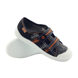 Zapatillas zapatillas de deporte de los niños nabos Befado gris naranja negro 3