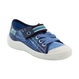 Deportivas Befado 251x092 con avión multicolor azul 1