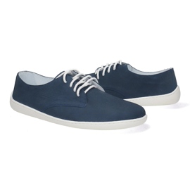 Cuero femenino Pollonus descalzo 5-1288-026 azul marino Samuel 1