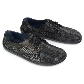 Pollonus Cuero para mujeres Pollono 5-1288-028 Manguera negra negro 8