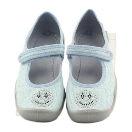 Befado 114y289 zapatillas bailarinas Emoticones azules 4