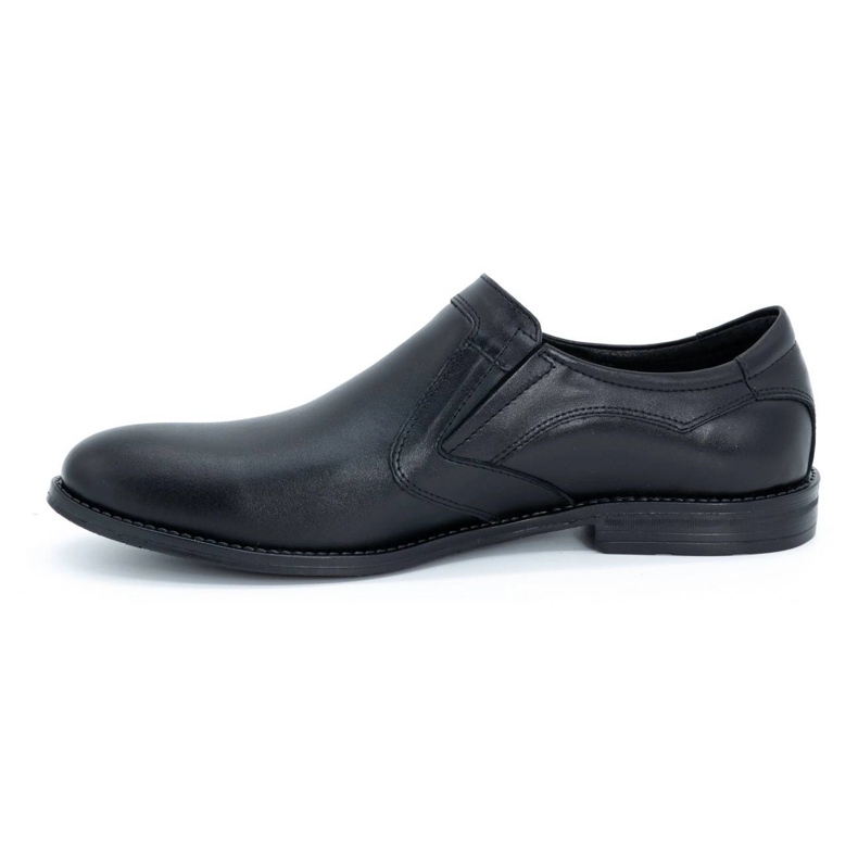 Olivier Zapatos de hombre elegantes en piel 283LU negro 1