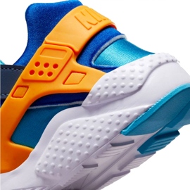 Zapatos deportivos femeninos Nike Air Huarache Run 654275 422 azul 3