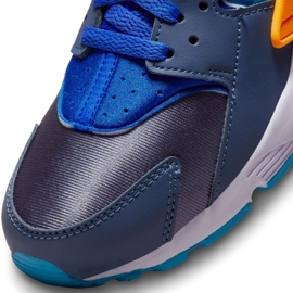 Zapatos deportivos femeninos Nike Air Huarache Run 654275 422 azul 5