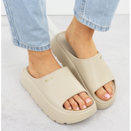 Big Star RR274A569 Flops de espuma beige 13