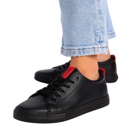 Zapatillas para mujeres zapatillas big star dd274687 negro 3
