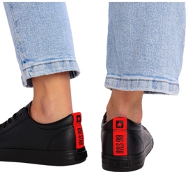 Zapatillas para mujeres zapatillas big star dd274687 negro 4
