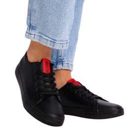 Zapatillas para mujeres zapatillas big star dd274687 negro 5