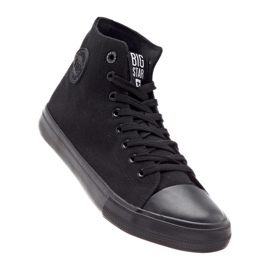 Big Star Zapatos para hombres High Star FF174550 zapatillas negras 4