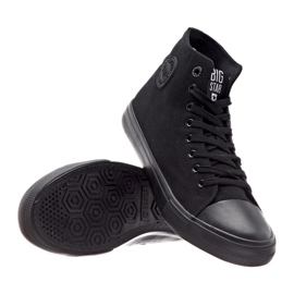 Big Star Zapatos para hombres High Star FF174550 zapatillas negras 3