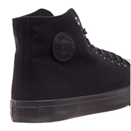 Big Star Zapatos para hombres High Star FF174550 zapatillas negras 6