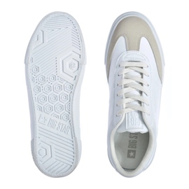 Zapatillas para hombres zapatillas de deporte Big Star RR174178 White blanco 3