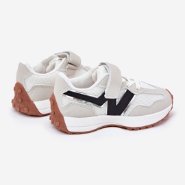 Zapatillas Deportivas Infantiles con Velcro, Gris 2