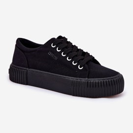 Zapatillas de deporte de material para mujeres Big Star RR274403 Negro 4
