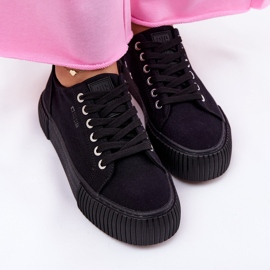 Zapatillas de deporte de material para mujeres Big Star RR274403 Negro 5