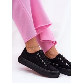 Zapatillas de deporte de material para mujeres Big Star RR274403 Negro 6