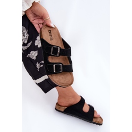 Flip Flip Flip Flip con Big Star RR274A390 Hebillas negras negro 8