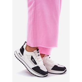Zapatos deportivos femeninos en la plataforma Big Star RR274A223 Sistema de alta poli sistema blanco y negro 1